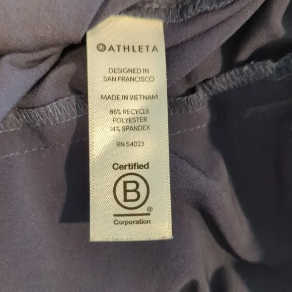 Athleta Aspire Pants Navy Blue 4P EUC - Picture 5 of 12